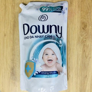 Nước xả Downy Kháng khuẩn nhẹ dịu cho da nhạy cảm túi 1,45L