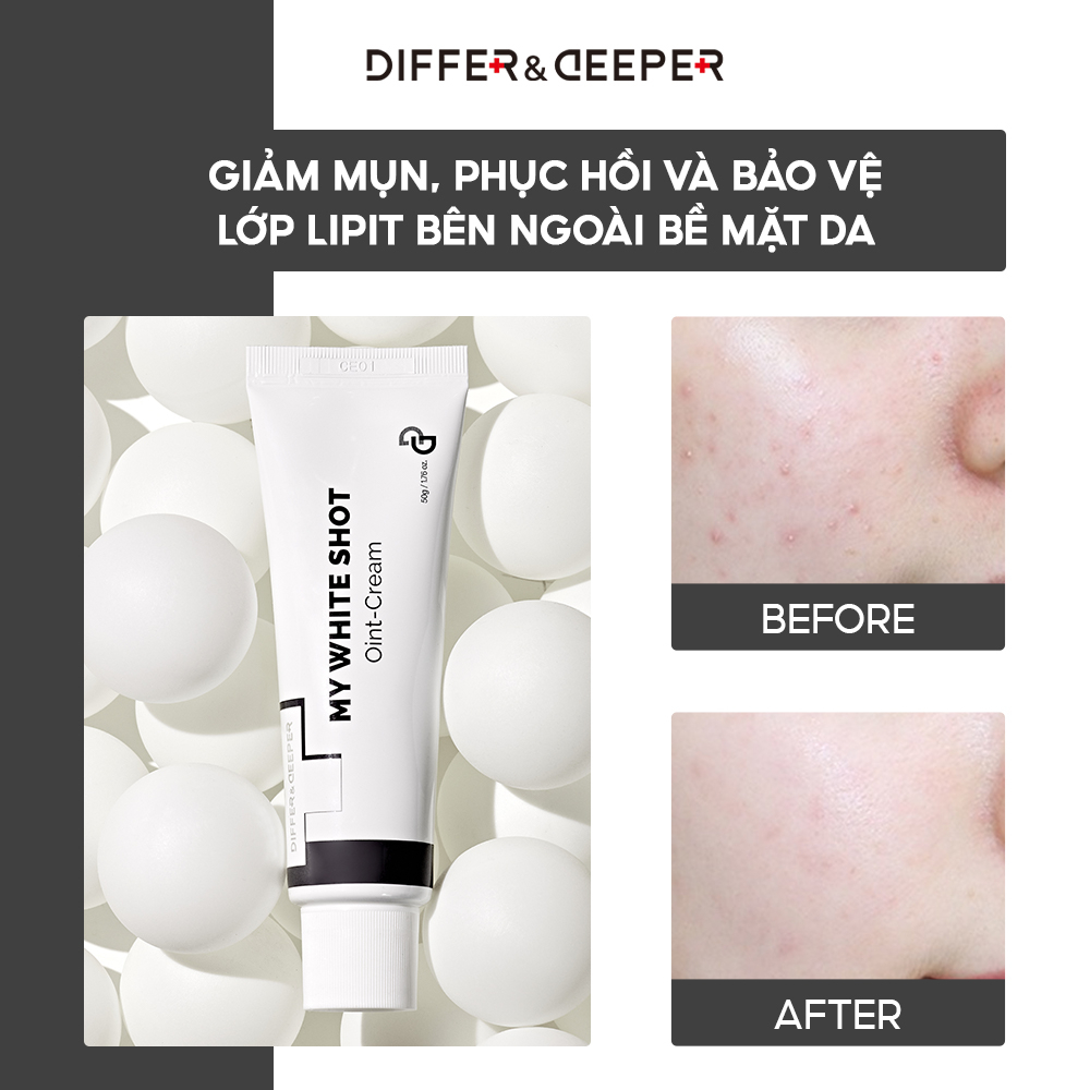 Kem Dưỡng Trắng DIFFER&DEEPER My White Shot Oint-Cream