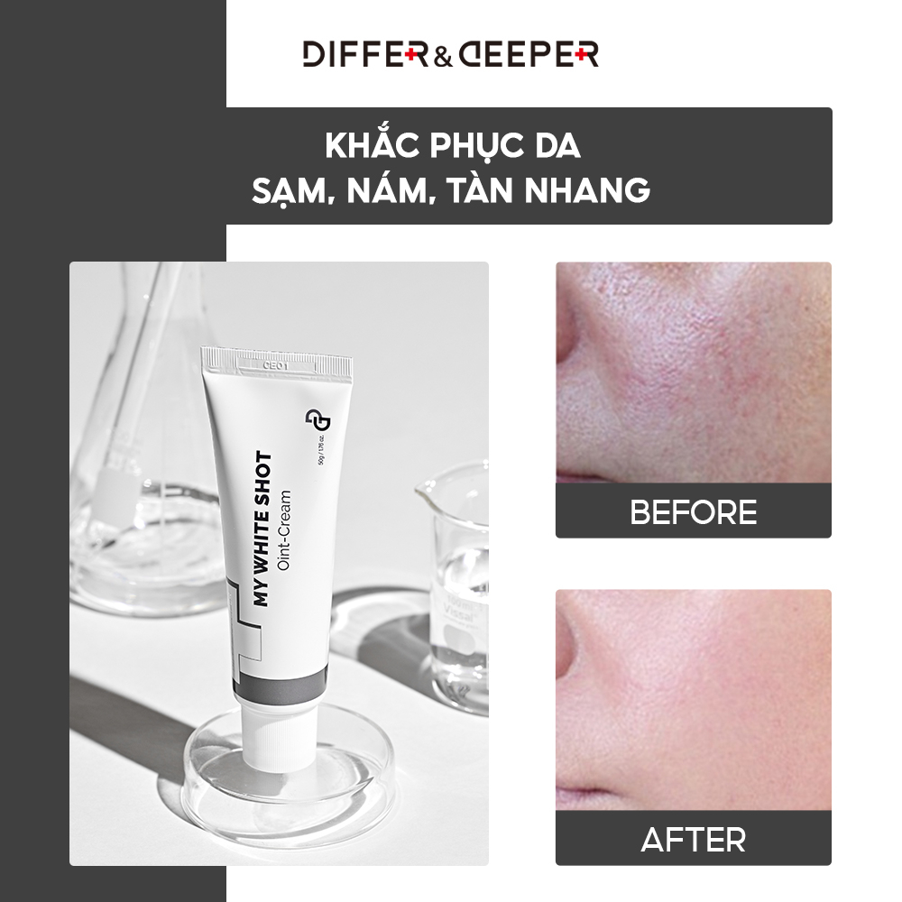 Kem Dưỡng Trắng DIFFER&DEEPER My White Shot Oint-Cream