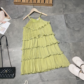 VA648 Váy 2s dập ly nhiều tầng