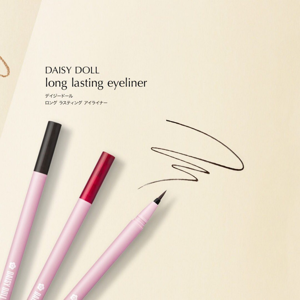 Bút Kẻ Mắt Dạng Lỏng Chống Nước Không Trôi Daisy Doll Eyeliner Nhật Bản 0.5g