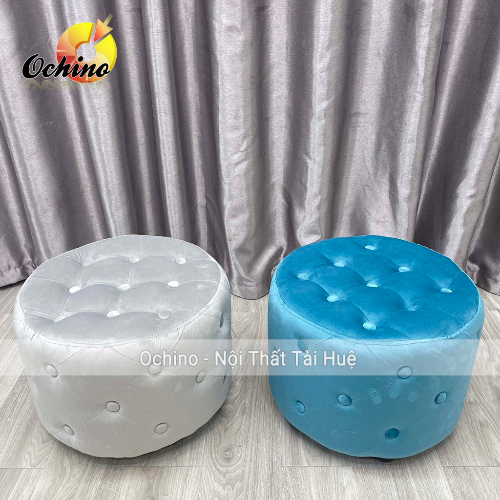 Đôn Tròn, Đôn Tròn Sofa Size Nhỏ Đường Kính 40 Cao 30