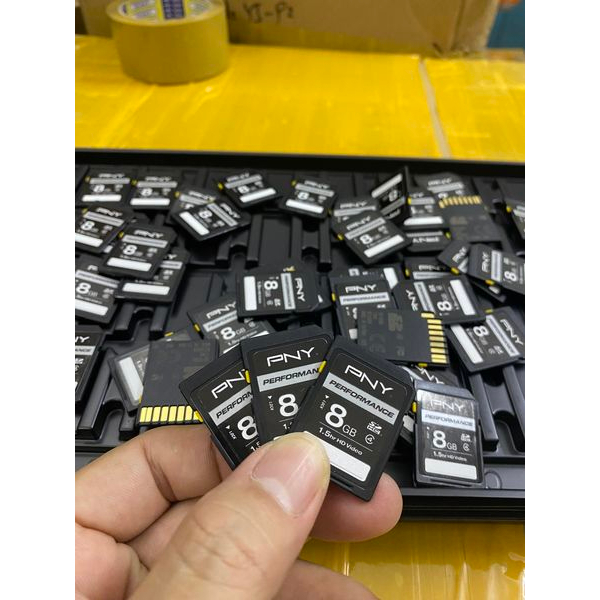 Thẻ nhớ Máy ảnh SD Toshiba PNY 8Gb siêu bền