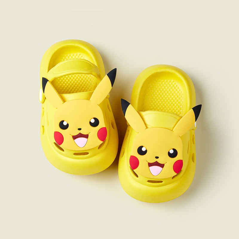 Dép sục trẻ em Pikachu Pony YM1155 siêu nhẹ cá tính cho bé trai bé gái