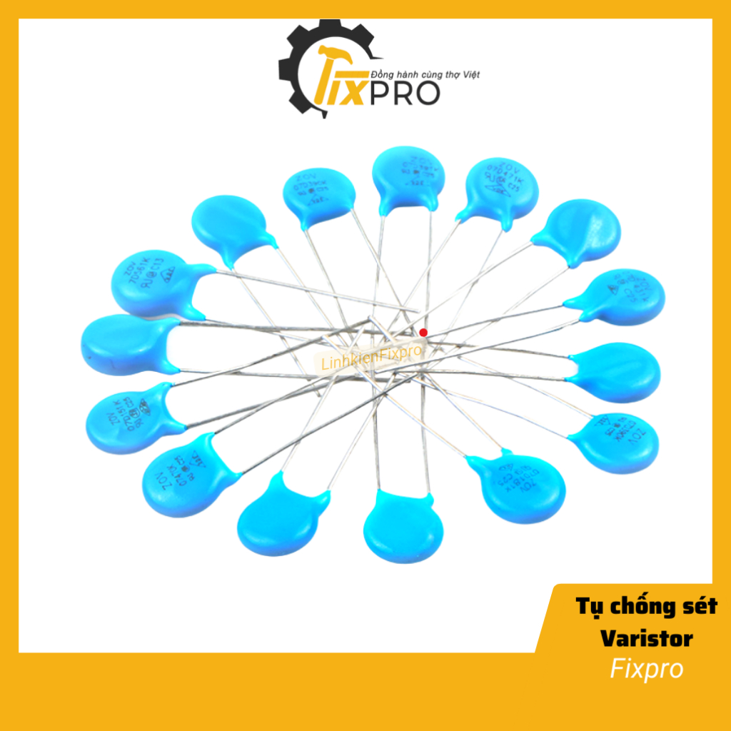 Tụ chống sét Varistor 7D241K 240V 7mm chất lượng tốt