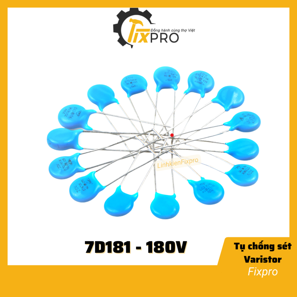 Tụ chống sét Varistor 7D241K 240V 7mm chất lượng tốt