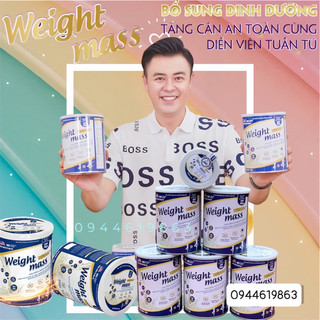Sữa tăng cân weight mass chính hãng hộp lớn 720g - 400g