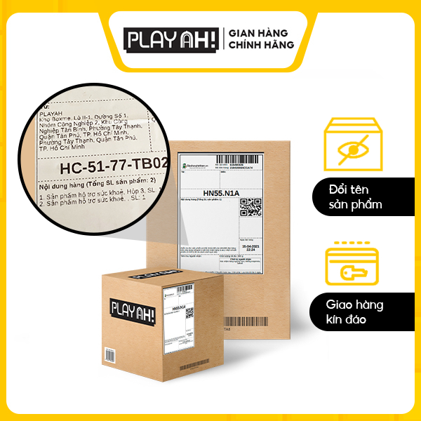 Bao Cao Su PlayAh Last Long Siêu Mỏng Kéo Dài Thời Gian Hộp 3/10 size 52mm