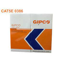 Cáp mạng Cat6 GIPCO 3258 màu trắng