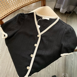 ÁO VEST TWEED MỎNG