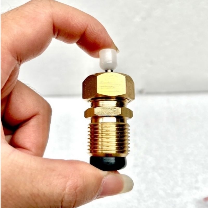 Combo đầu sạc chiết gas lon mini từ bình gas 12kg sang gas lon du lịch + tặng 10 nút nhựa