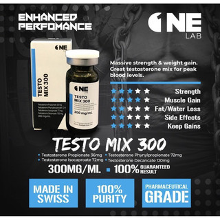 One labs testo mix 300mg 10ml