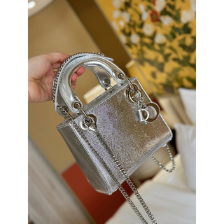 Túi Lady Mini Nhũ Bling Size 17