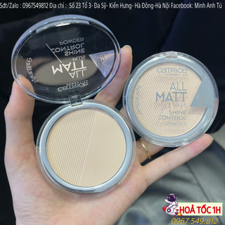 Phấn phủ Kiềm dầu Catrice Tone Da Sáng All Matt CHÍNH HÃNG make up mỏng nhẹ tự nhiên