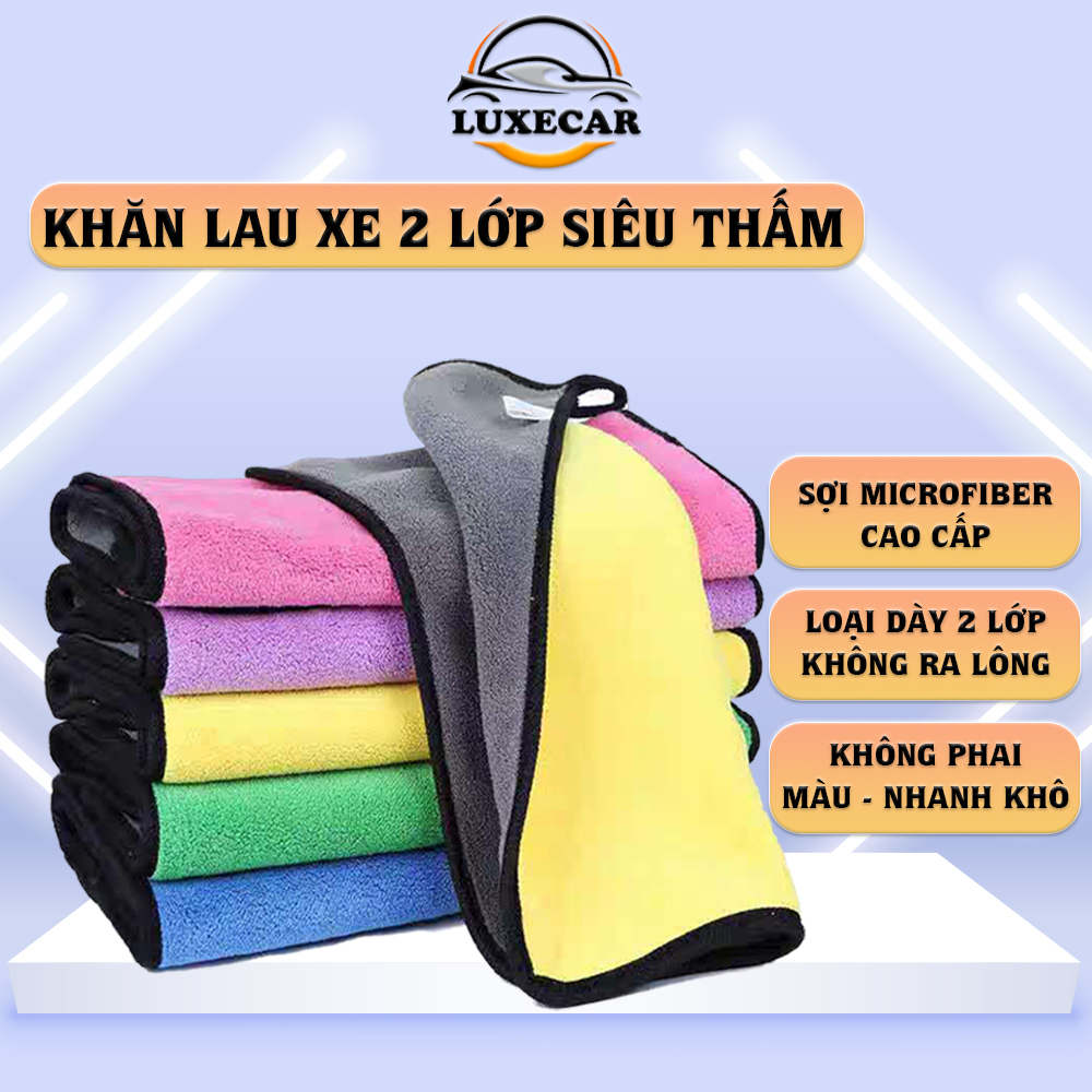 Khăn lau màu vàng 2 lớp | Lau cabin,cửa kính xe hơi siêu sạch ko bị dính lông,dùng dc cả cho lau chùi nhà bếp,phòng tắm