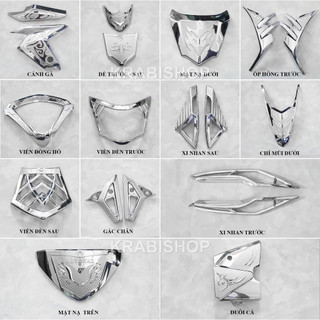Ốp trang trí xe rsx 2019-2023 mạ crom artistar