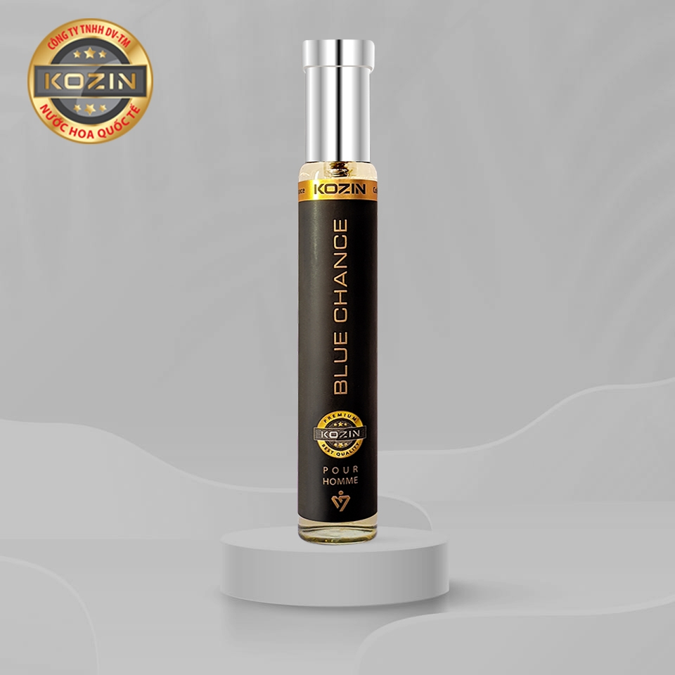 Tinh dầu Nước hoa nam KOZIN BLUE CHANCE thơm lâu 6-8 tiếng - Hương gỗ lịch lãm Đệ nhất Nam thần - du