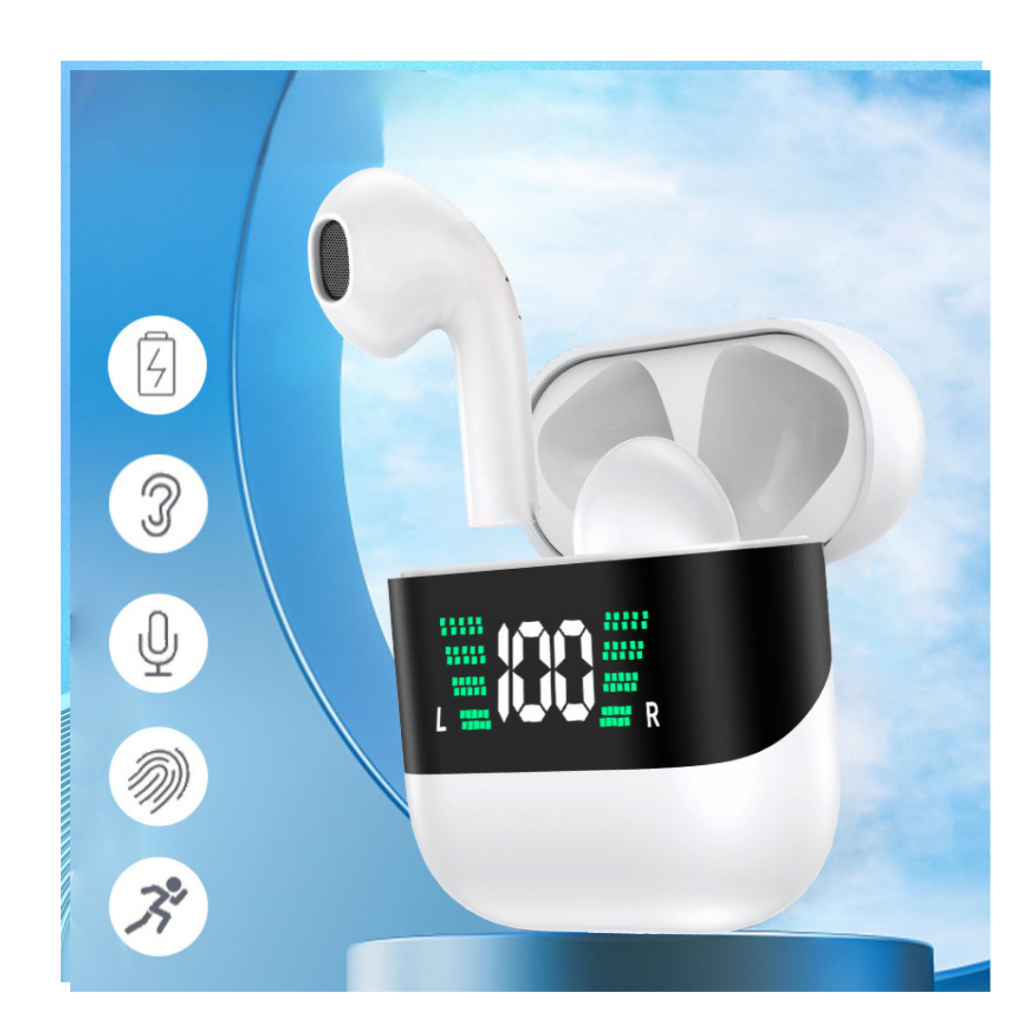 Tai nghe bluetooth FENGZHI LIFE BT400 màn hình LED cảm biến vân tay nhét tai chống ồn cao cấp chính hãng