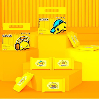 Khăn ướt mini 1 túi 10bịch con vịt vàng
