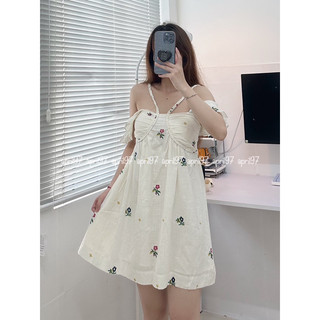 Đầm hoa cánh tiên (ảnh thật/ có sẵn)