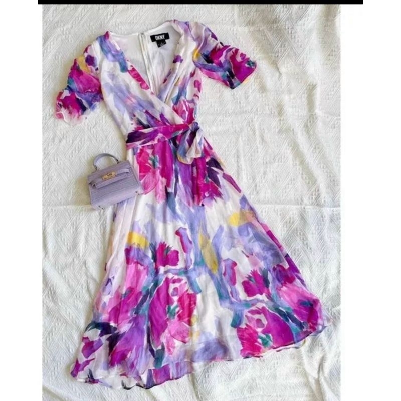 Đầm voan hoa dư xịn