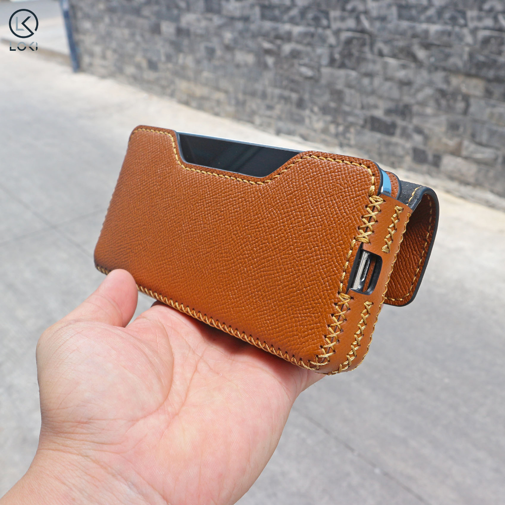 Bao da Iphone kèm ngăn tiền