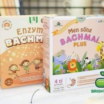 Men sống bạch mai và Enzym Bạch Mai mẫu mới, Hàng chính hãng