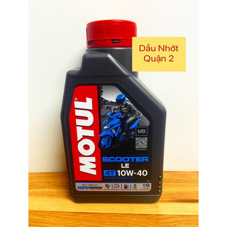 Nhớt Motul scooter le xe tay ga - 10w40 - 1L