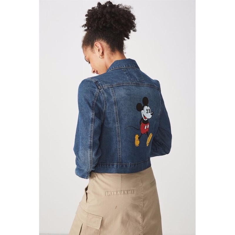 KHOÁC JEAN IN MICKEY