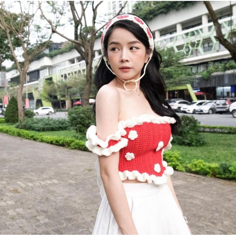 COVER ÁO LEN MIE/DJ MIE/ÁO IDOL/ HANDMADE