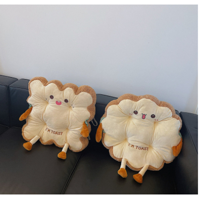 Gối tựa lưng văn phòng gối trang trí siêu êm đế dày 5cm kèm dây cột chắc chắn