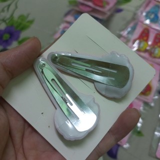 Một cặp kẹp tóc mái hình thỏ,mèo (được chọn màu)