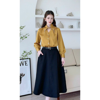 Áo sơ mi tiểu thư sang chảnh