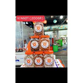 Đậu Phộng Chouchou Phú Quốc, HỦ 200gr vị NGỌT ( Mua 5 Tặng 1)(ĐẶT 6 HỦ TỰ ĐỘNG GIẢM)