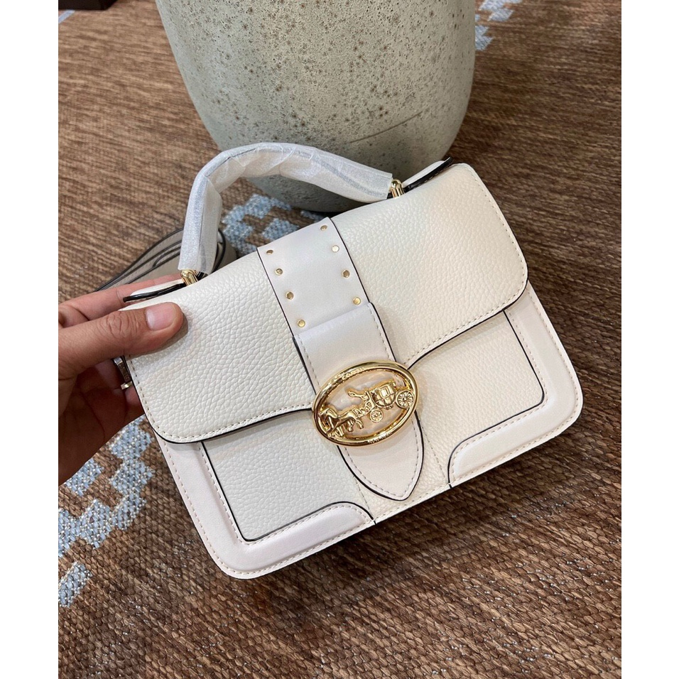 TÚI XÁCH COACH Small Georgie Top Handle C6504