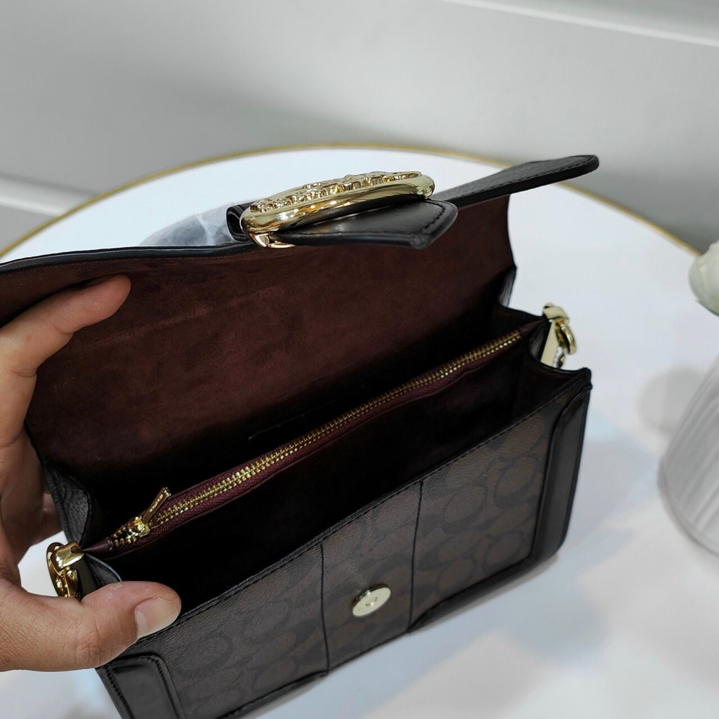 TÚI XÁCH COACH Small Georgie Top Handle C6504