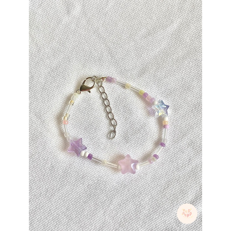 By nepnepp  |  vòng tay hạt cườm hình ngôi sao đáng yêu