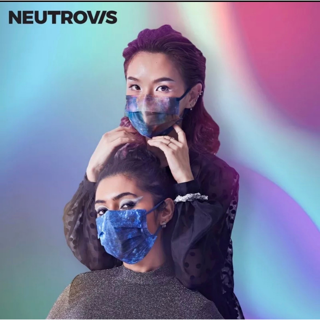 Khẩu Trang Cao Cấp Kháng Khuẩn 3 Lớp Neutrovis - Arctic Lake (7 Cái/Túi) - NT Bình An