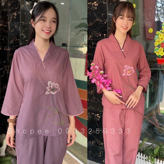 Đồ lam đi chùa # nút ngọc cao cấp