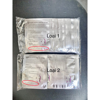 (LOẠI 1) Gel Pad dán mi dưới, miếng dán mi dưới (1 túi 50 cặp miếng dán) - Phan Dũng