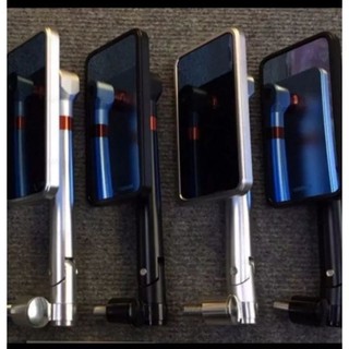 Kiếng, Gương chiếu hậu kiểu iPhone vuông, mặt kính xanh CNC cao cấp