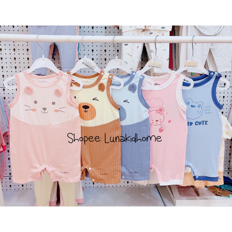 Body Goodmama cho bé gái, bé trai (0-3M đến 9-12M)