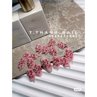 Hoa bột 3d ẩn nổi(phụ kiện nail)