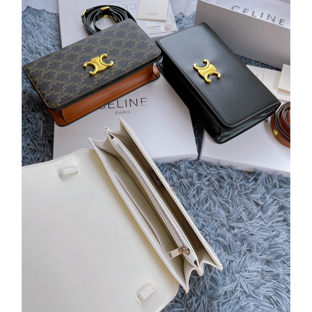 Túi clucth cê li nê kem dây kẹp nách style cá tính fullbox