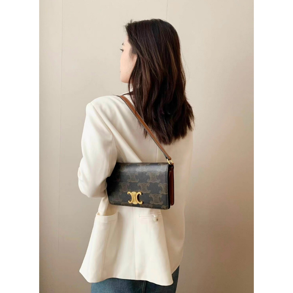 Túi clucth cê li nê kem dây kẹp nách style cá tính fullbox