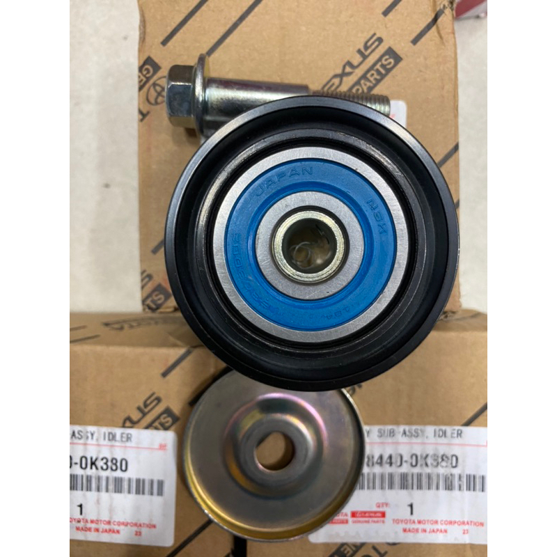 BẠC ĐẠN PULLY ĐỠ DÂY CUROA TỔNG TOYOTA INNOVA made in japan