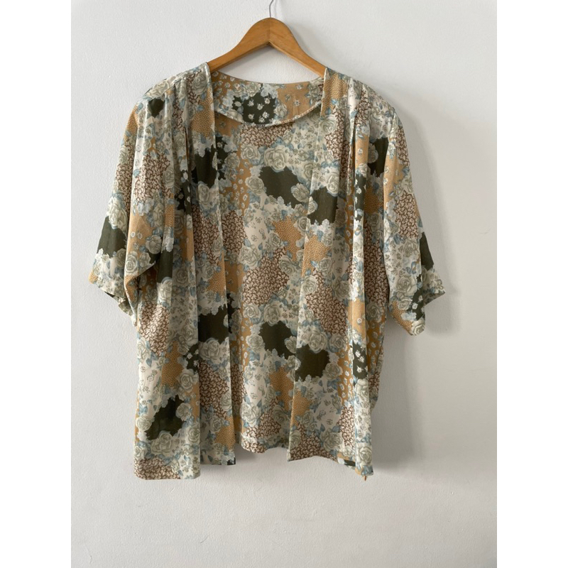Áo khoác voan Nhật mặt mát siêu xinh vintage
