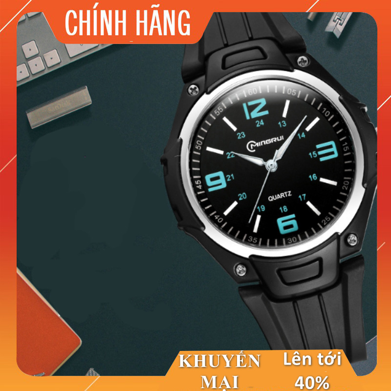 Đồng hồ trẻ em nam Mingrui chống nước Mig009 - FULL hộp + pin + hướng dẫn