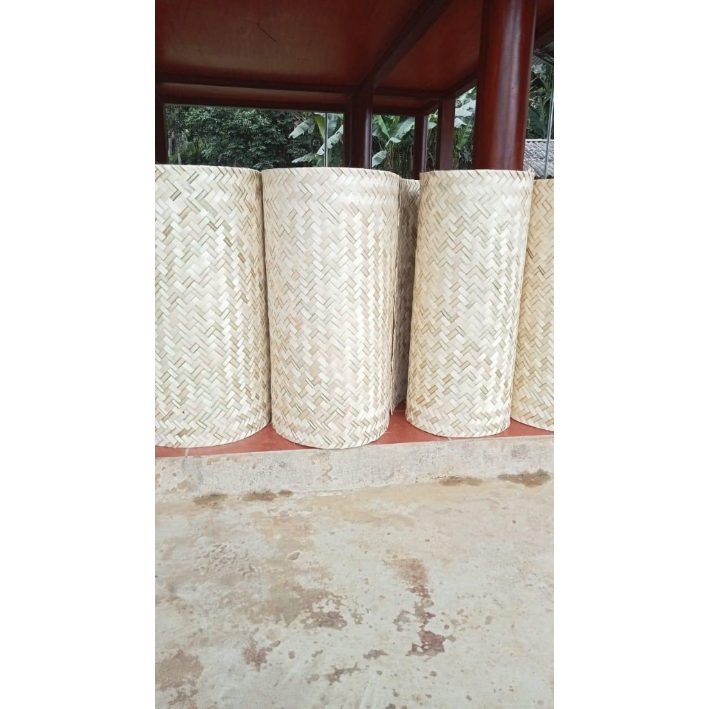 Tấm cót tre nứa kt 70cm*1,7m trang trí,làm phông chụp hình , cót xây dựng ốp tường ,trần nhà, decor