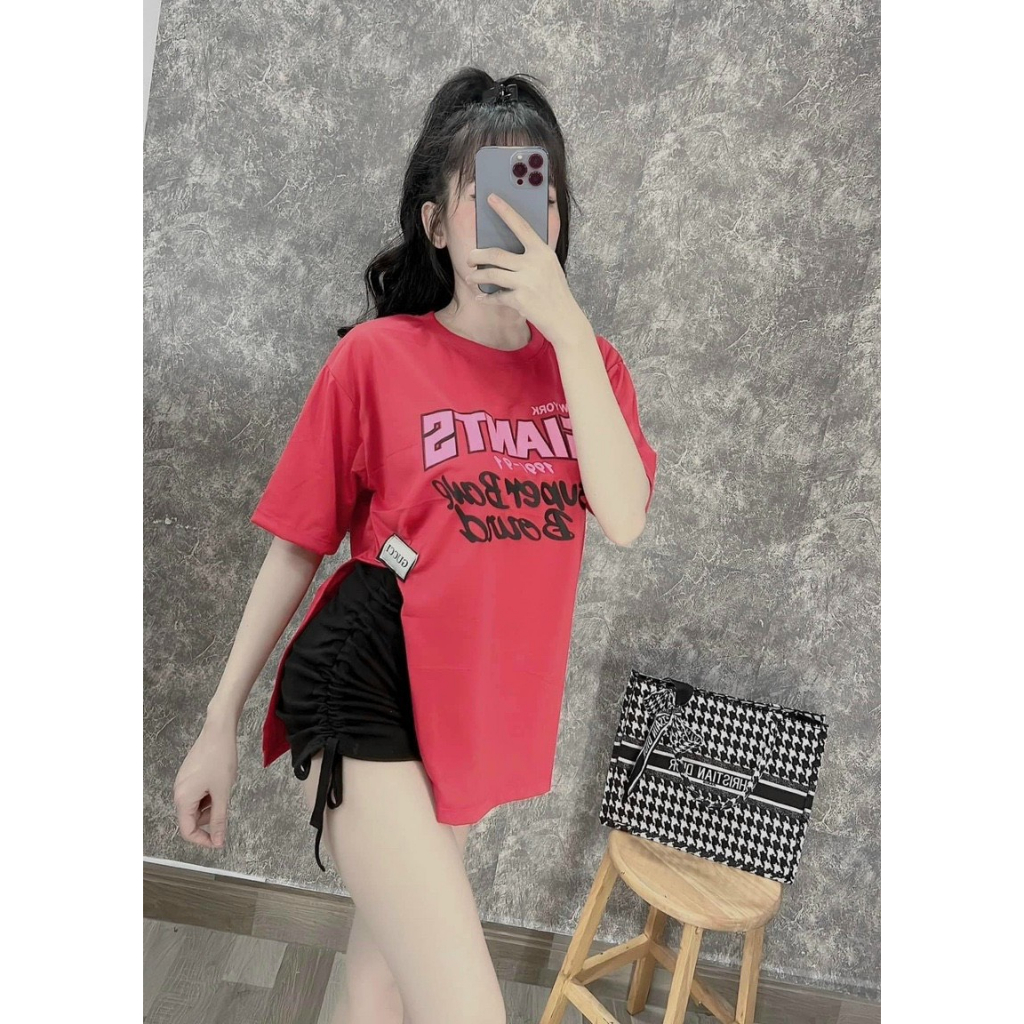 SÉT BỘ COTTON LẠNH CAO CẤP ÁO XẺ TÀ QUẦN ĐÙI RÚT DÂY SIÊU ĐẸP